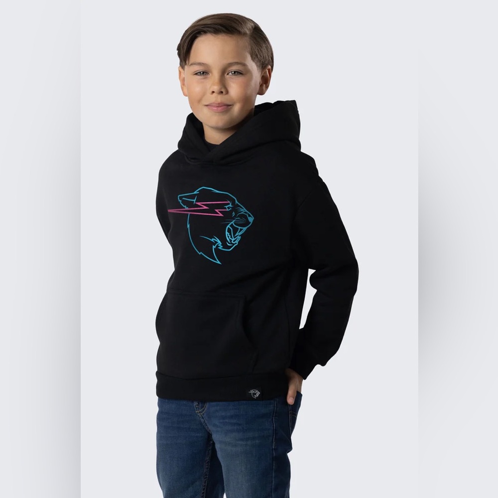 Mr. Beast glow in the dark dark logo hoodies sweater